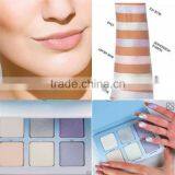 6 Colors Private Label Highlight Face Pressed Powder Palette thumbnail-2