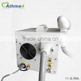 1500mj Athemd Portable Tattoo Reomval Q Switch Laser Tattoo Removal Machine Nd-Yag Laser 1064nm And 523nm thumbnail-3