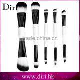 Supper Quality 5pcs Cosmetic Double End Synthetic Hair Makeup Brushes Set thumbnail-2
