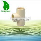 CPVC EQUAL BRRED HYDRAULIC TEE FITTING