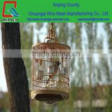 Foldable decorative steel wire mesh metal bird house bird cage