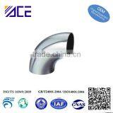 Custom Aluminum Stainless Steel 60 Degree Elbow Pipe Fitting