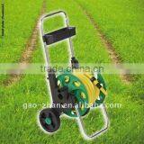 1/2" 60M Garden Water Hose Reel With Aluminum Tube and Accessory Basket thumbnail-1