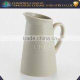 Wholesale Big Size Glazed Ceramic Pitcher With Decals for Home thumbnail-1