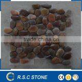 Red Pebble Flat Meshed Tile thumbnail-1