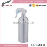 Cosmetic hand aluminium bottle with sprayer