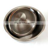 Stainless Steel 2 Pcs Mixing Salad Bowl Set thumbnail-1