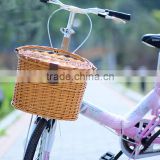 Hot sell specialized wicker rear ladies bike willow basket