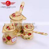 Red Color Arabic Induction Coffee Pot for Turkish Coffee With Lid thumbnail-1