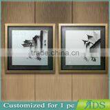 Framed Handmade Room Decor Embellishment Art Water Color for Home Decoration thumbnail-1