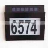 Solar House Number Plate Light With Ce&RoHS thumbnail-2