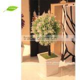 GNW GP004 Artificial Plastic Topiary Ball Plant Pots Wholesale for Office Table Decoration thumbnail-4