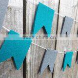 Hot Sell Felt Flag Banner Pennant Garland Modern Nursery Decor Made in China thumbnail-1