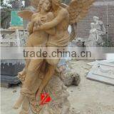 Large Marble Lover Angel Statues for Sale thumbnail-1