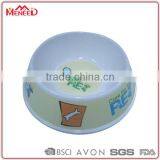 Pet Items Cheap Plastic Melamine Animal Print Pet Bowl thumbnail-1
