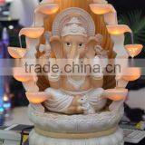 Table Top Ganesh Resin Water Fountain,mini Ganesh thumbnail-3