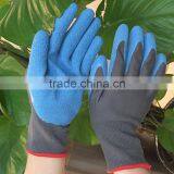 NMSAFETY Picking Cherry Women Use 13g Blue Latex Colorful Garden Gloves thumbnail-1