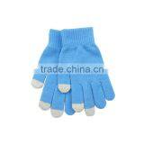 NMSAFETY Winter Touch Gloves Made of Acrylic Working Gloves, Fashion Blue Color Liner thumbnail-1