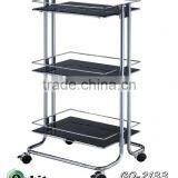 Kitchen Stand Kitchen Shelf, Magazine Rack, Easy Move Metal Storage Rack thumbnail-6