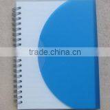 Spiral PP Note Book/plastic Cover Exercise Book/spiral Memo Book