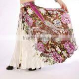 High Quality Belly Dance Long Skirt Ruffle Gypsy Style Belly Dance Wear Skirt thumbnail-5