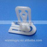 Rectangular White Plastic Clips for Shirt