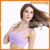 2016 Wholesale Cheap Bulk Stocklot Sports Bra thumbnail-5