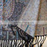 Wholesale Factory Russian Lady Paisley Pashmina Shawl 100%rayon thumbnail-4