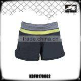 Ladies Quick Dry Gym Fitness 4 Way Stretch Crossfit Running Shorts thumbnail-1
