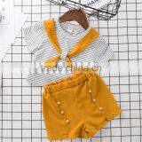 SS-968G Top Quality Kids Clothing Sets Organic Cotton Kid Clothing Boutique Kids Clothes Set thumbnail-3