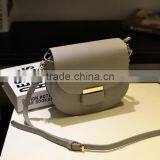 Zm50149b Europe Simple Pure Color Women Shoulder Bag pu Leather Lady Bags thumbnail-4
