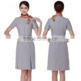 Newest Design Ladies Airline Uniform Air Stewardess Uniform Wholeale thumbnail-3