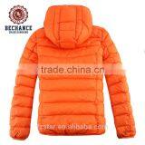 Women Ultralight Foldable Shiny Nylon Down Jacket thumbnail-2