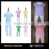 Personalized Striped Children Spring Easter Pajamas thumbnail-2