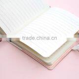 Custom PU Cover Portable Planner Reusable Personal Journal Notebook With Metal Buckle Emboss Logo thumbnail-4