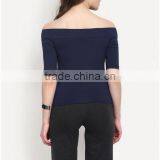 Off the Shoulder t Shirt Impression en Chine Price China thumbnail-2