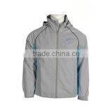 ISO 9001 Warm Custom Waterproof Windbreaker Sliver Jacket thumbnail-3