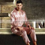 Imitation Silk Men Winter Pajama Set Different Size for Choice Solid More Colors for Choice 59347 thumbnail-1