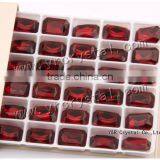 4627 Octagon Crystal 13*18mm Siam Color Stones Beads Foil Back Stones thumbnail-1