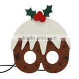 Kids Adult Felt Christmas Mask Eyemask Masquerade Fancy Dress XMAS Party Gift thumbnail-3