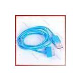 Blue USB Data Charger 3G 3GS 4G Iphone Sync Cables