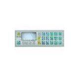 Gloss PC Flexible Membrane Switch Panel For Electronic Reading Machine