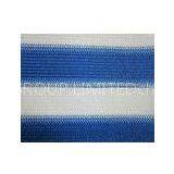 Blue & White Strip Color UV Resistance Agriculture Shade Net , Carport Net thumbnail-1
