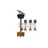 Solar Four-Sides Three-Tube Three-Colors Light