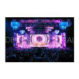 Shenzhen P10.416 outdoor full color led mesh screen curtain for stage background