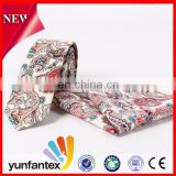 2017 New Design Cotton Colorful Printed Mens Tie thumbnail-5