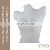 Women spandex breathable elastic white fashion lace tube bra