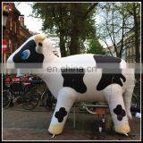 Best Price Inflatable Cartoon Milk Cow Outdoor Promotional Cow For Advertising thumbnail-1