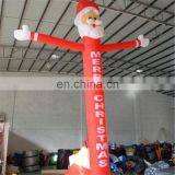 Top Grade 6m High Inflatable Giant Christmas Santa Claus Air Dancer, With Blower for Advertising thumbnail-1