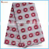 Wholesale Voile African Lace Fabric White+red LS1573028 thumbnail-1